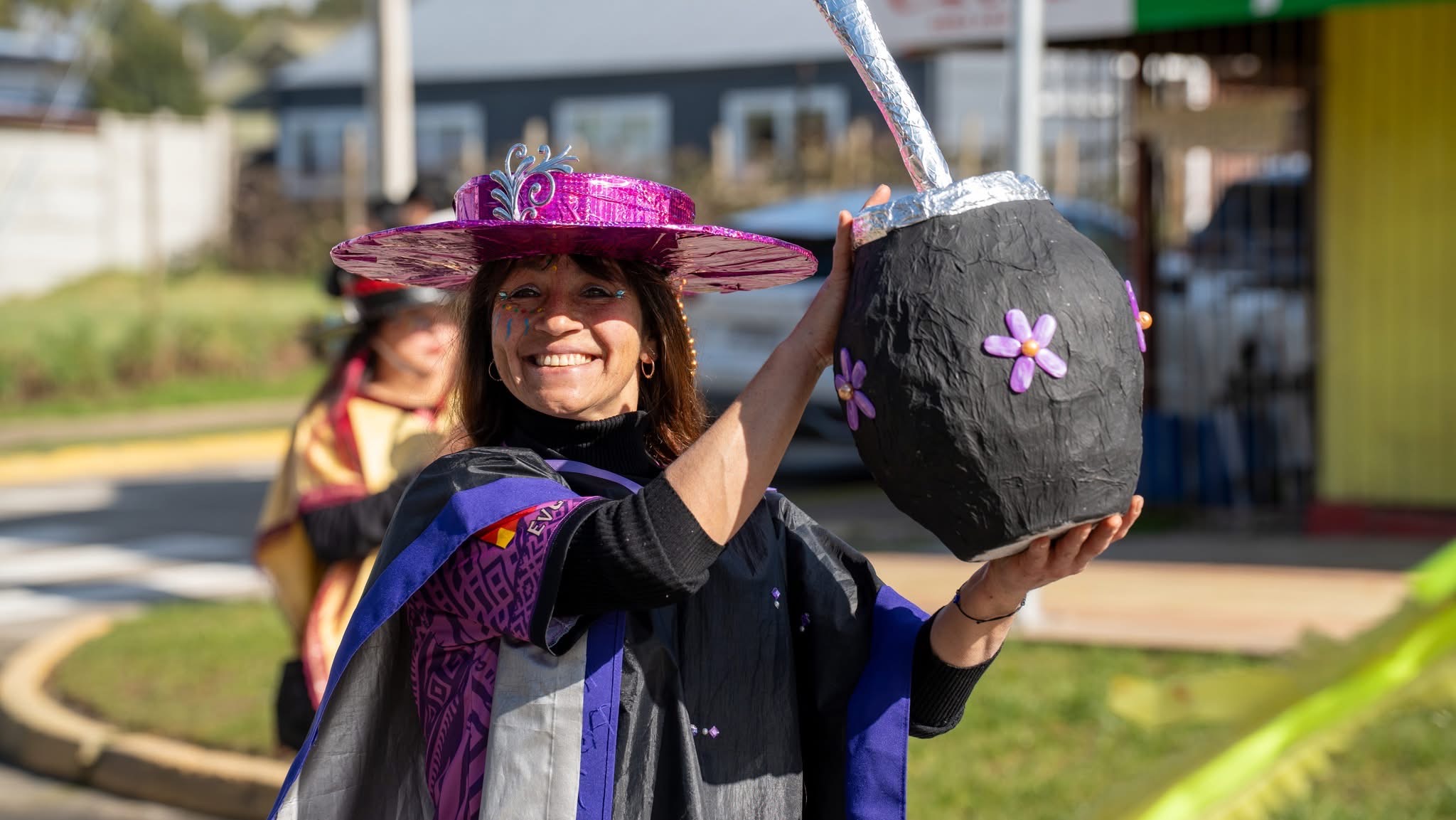 Los Muermos cerró la segunda Ecoescuela de Carnaval Sustentable con una gran celebración comunitaria
