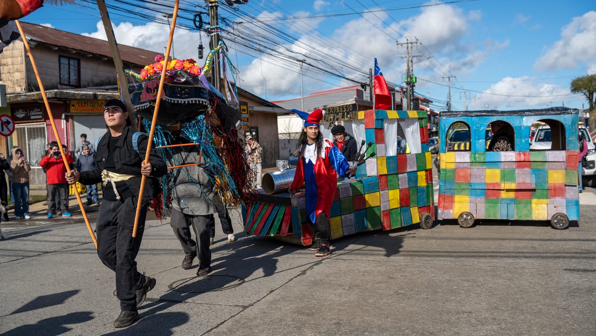 Los Muermos cerró la segunda Ecoescuela de Carnaval Sustentable con una gran celebración comunitaria