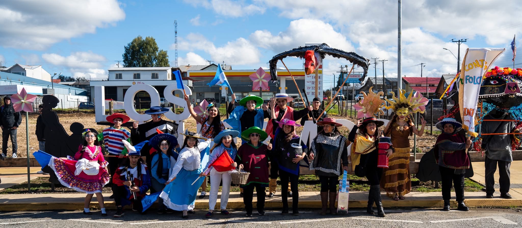 Los Muermos cerró la segunda Ecoescuela de Carnaval Sustentable con una gran celebración comunitaria